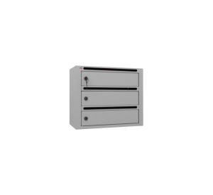 3-х секционный почтовый ящик «Гарант»